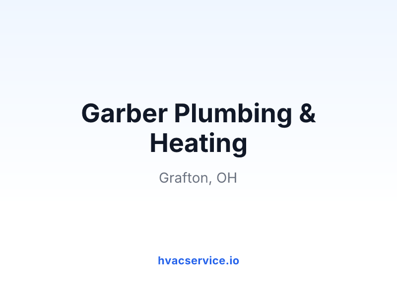 Garber Plumbing & Heating