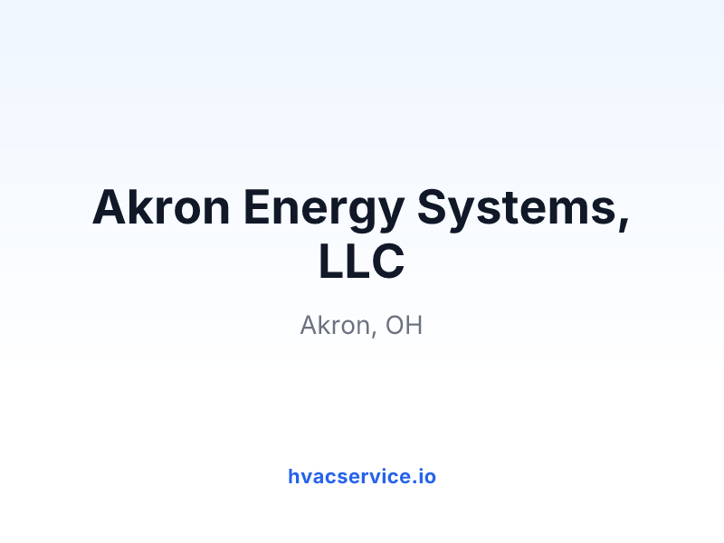 Akron Energy Systems, LLC