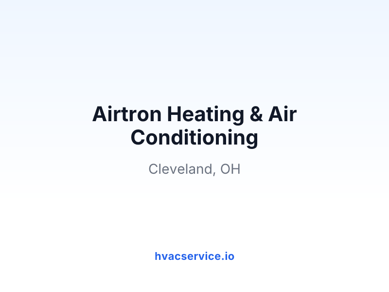 Airtron Heating & Air Conditioning