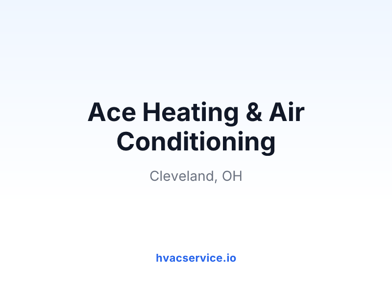 Ace Heating & Air Conditioning