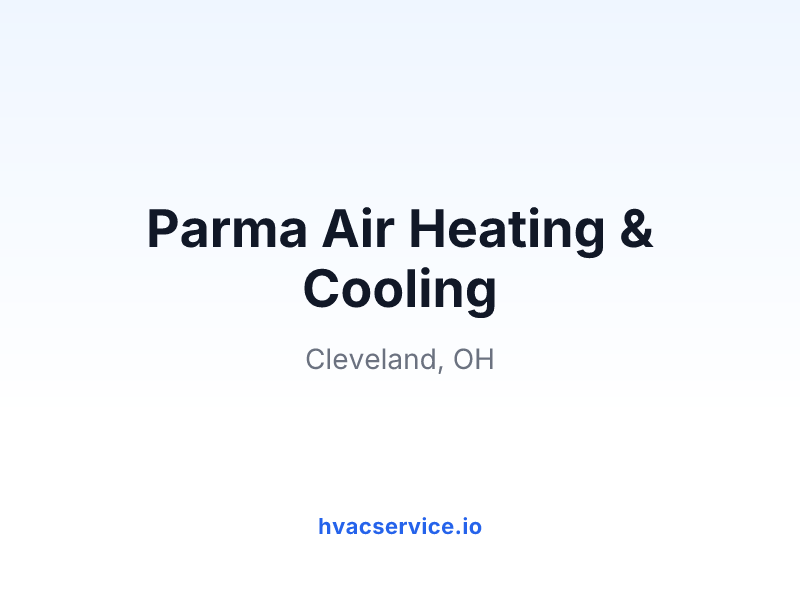 Parma Air Heating & Cooling