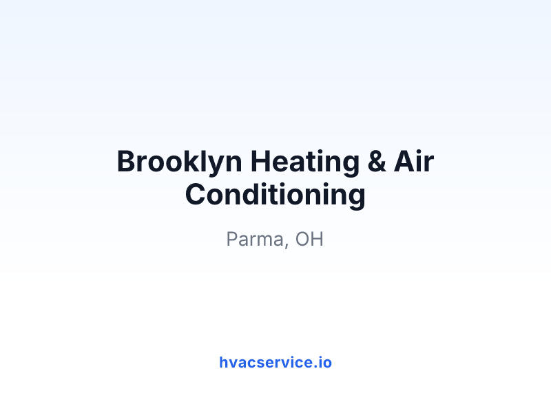 Brooklyn Heating & Air Conditioning