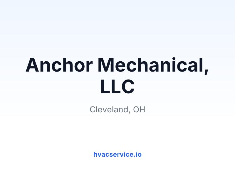 Anchor Mechanical, LLC