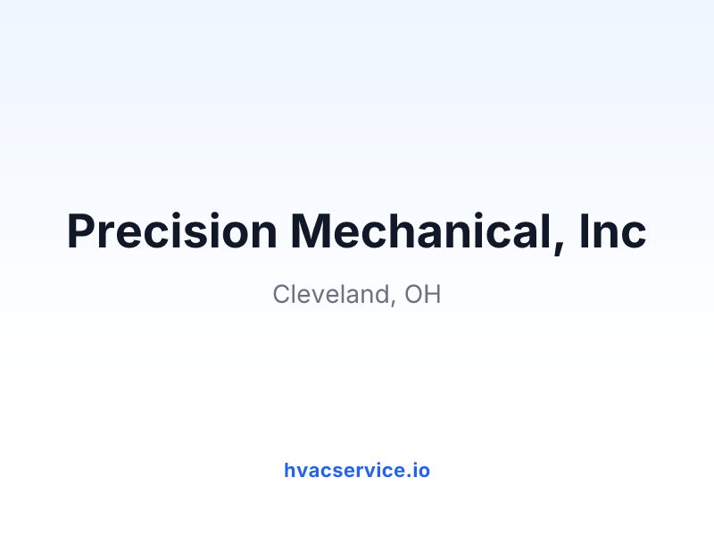 Precision Mechanical, Inc