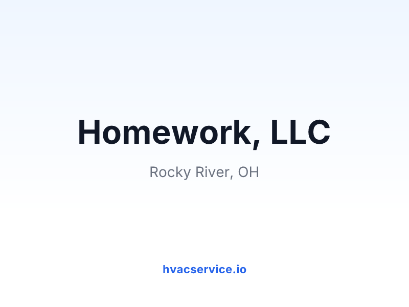 Homework, LLC