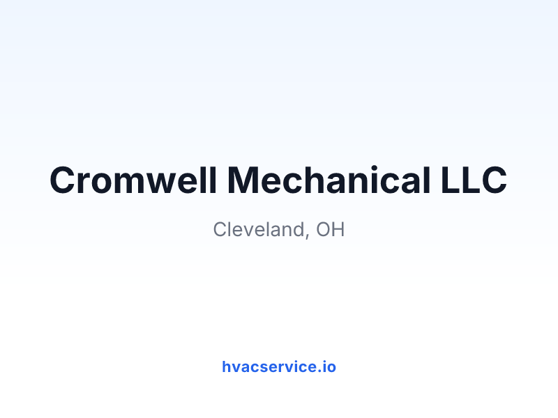 Cromwell Mechanical LLC