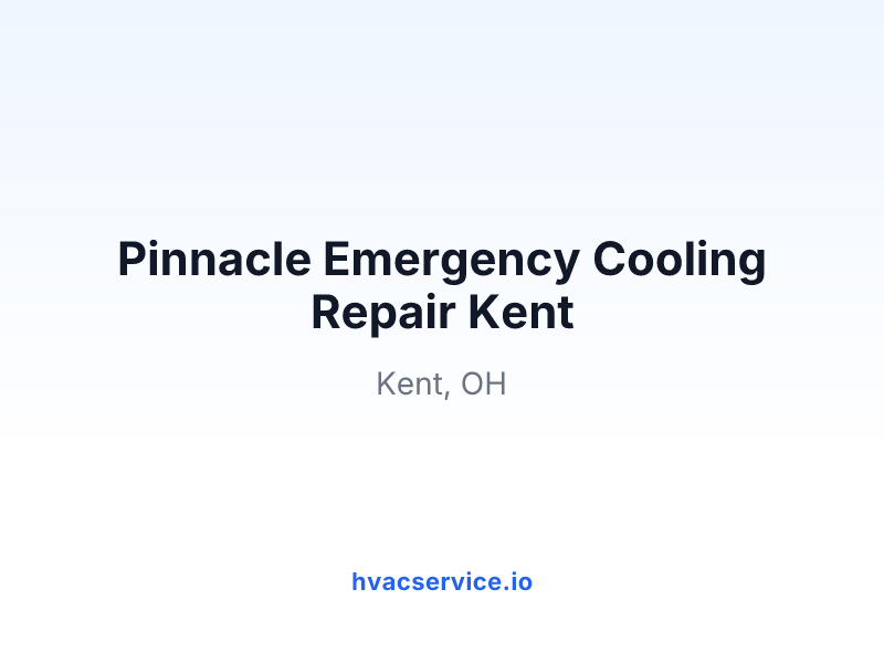 Pinnacle Emergency Cooling Repair Kent