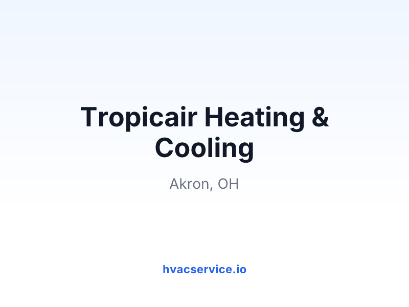 Tropicair Heating & Cooling