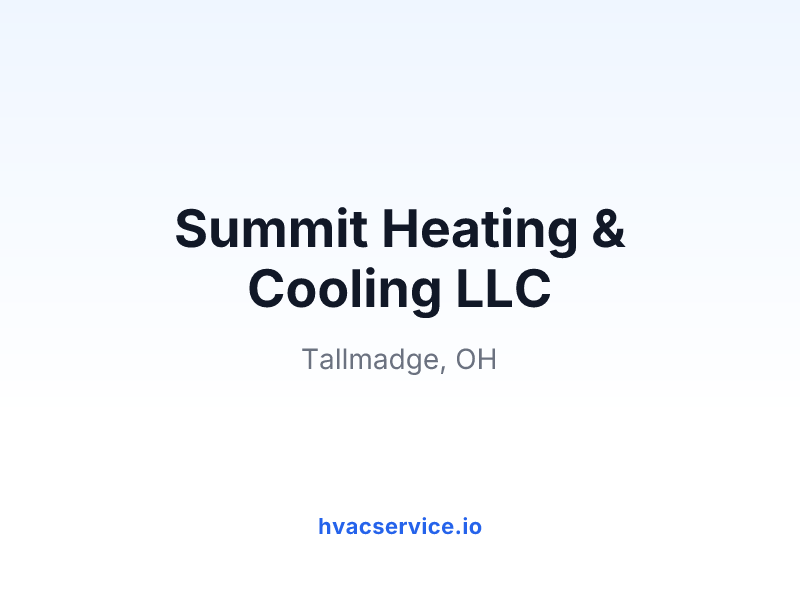 Summit Heating & Cooling LLC