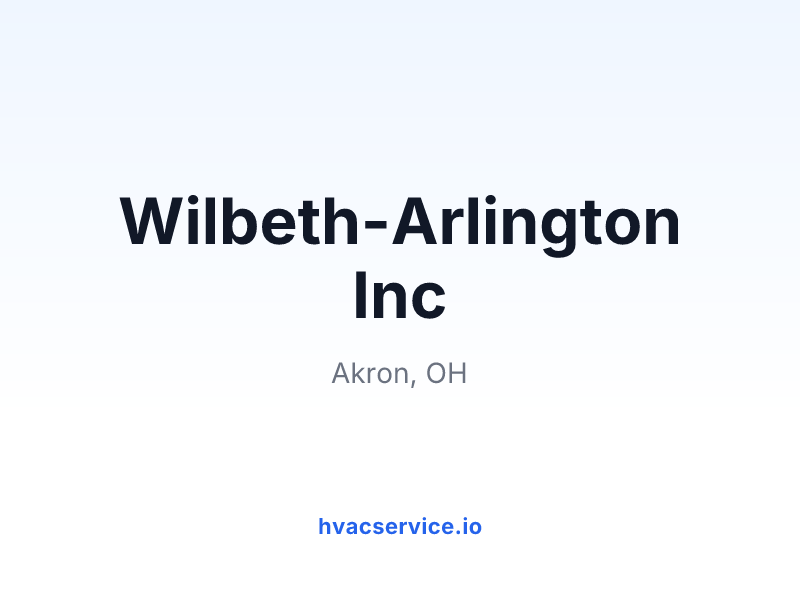 Wilbeth-Arlington Inc