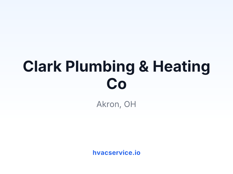 Clark Plumbing