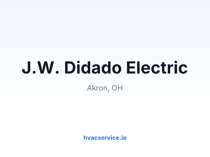 J.W. Didado Electric