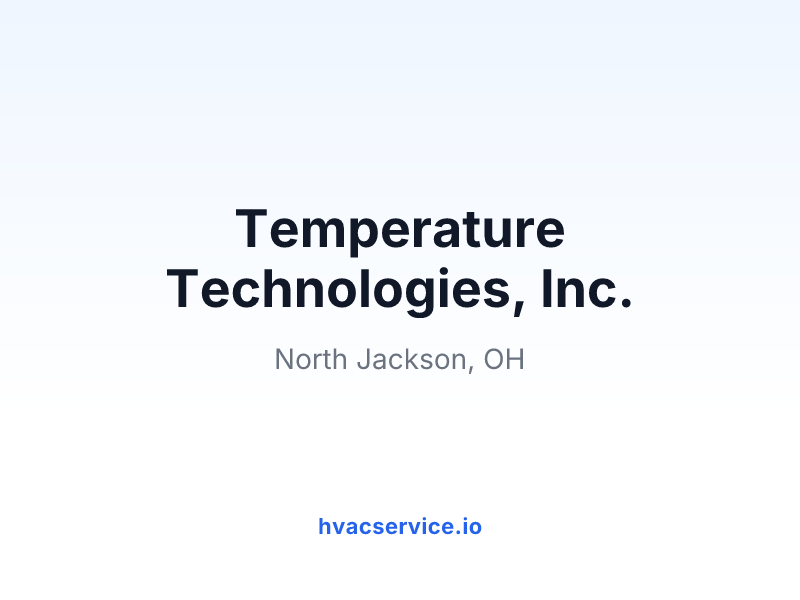 Temperature Technologies, Inc.
