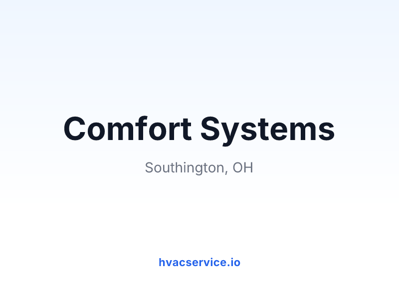 Comfort Systems