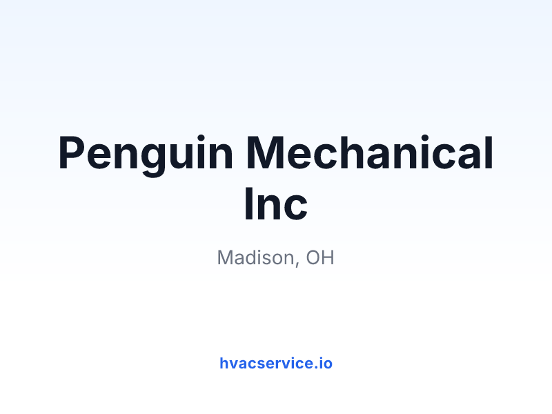 Penguin Mechanical Inc