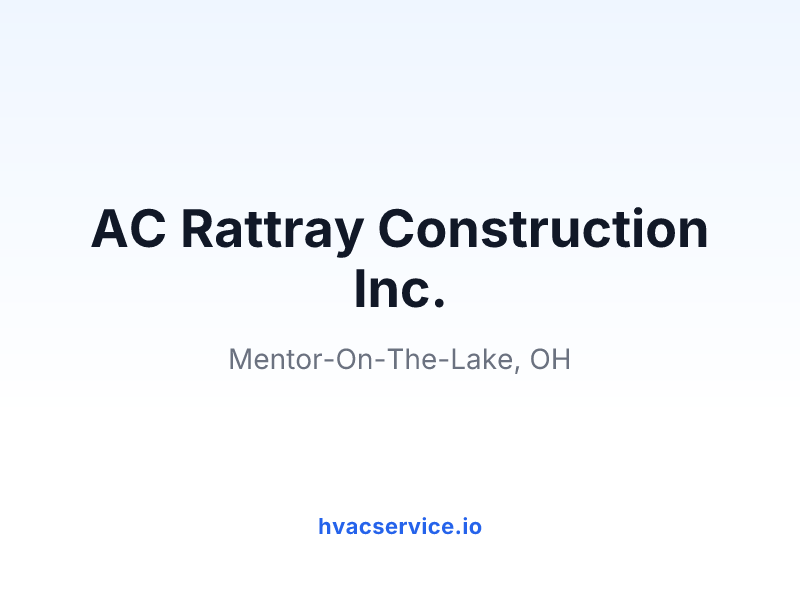 AC Rattray Construction Inc.