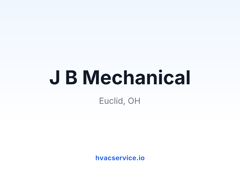 J B Mechanical