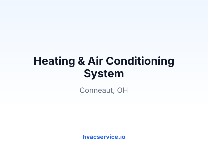 Heating & Air Conditioning System
