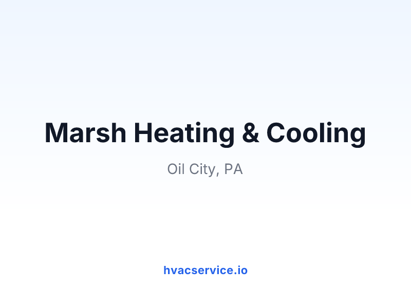 Marsh Heating & Cooling