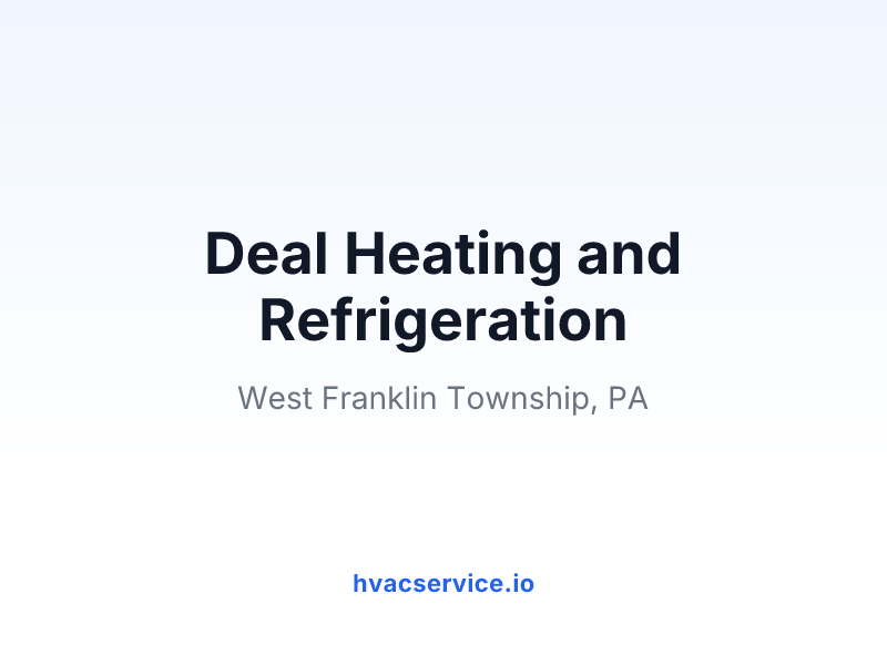 Deal Heating and Refrigeration