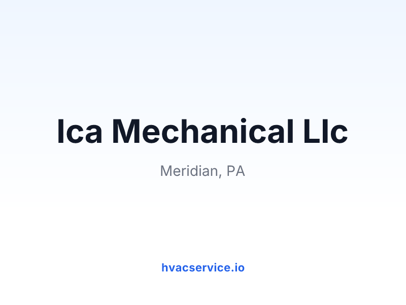 Ica Mechanical Llc