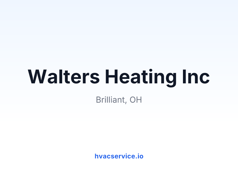Walters Heating Inc