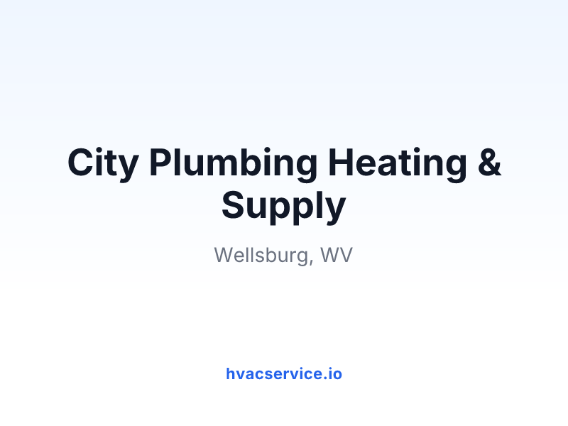 City Plumbing Heating & Supply