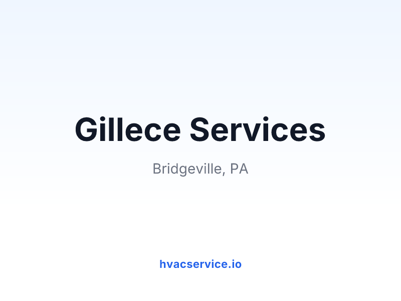 Gillece Services