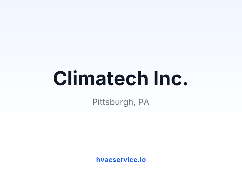 Climatech Inc.