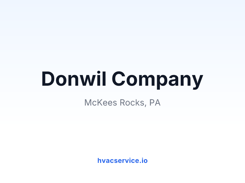 Donwil Company