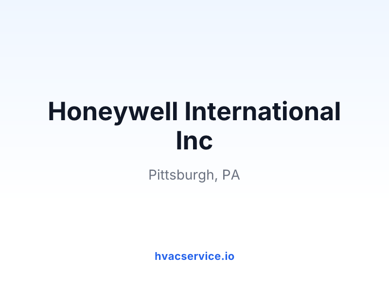 Honeywell International Inc