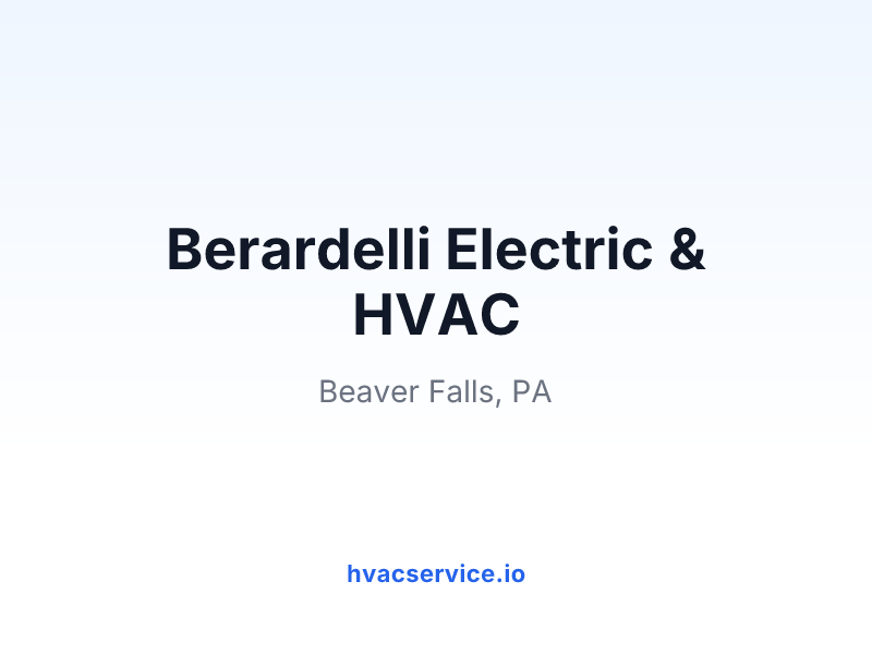 Berardelli Electric & HVAC