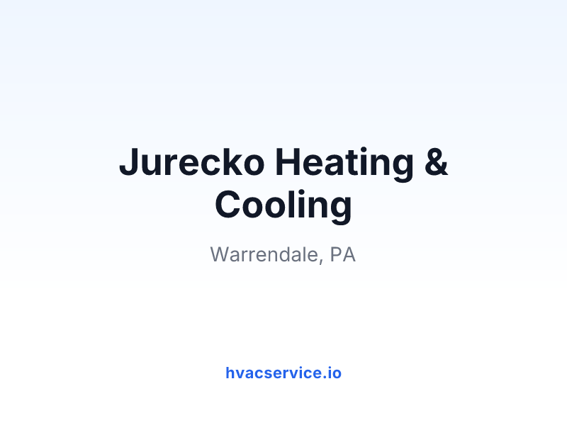 Jurecko Heating & Cooling