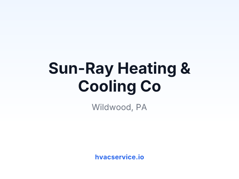 Sun-Ray Heating & Cooling Co