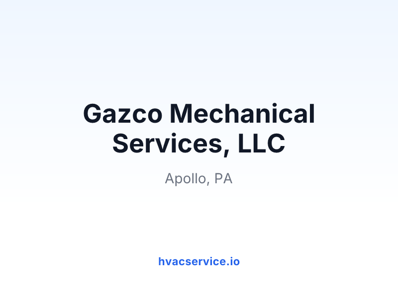Gazco Mechanical Services, LLC