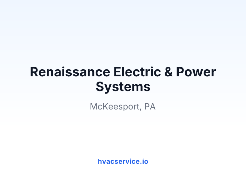 Renaissance Electric & Power Systems