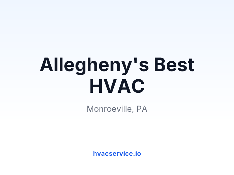 Allegheny's Best HVAC