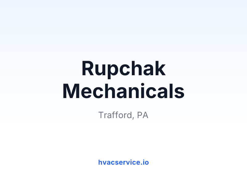 Rupchak Mechanicals