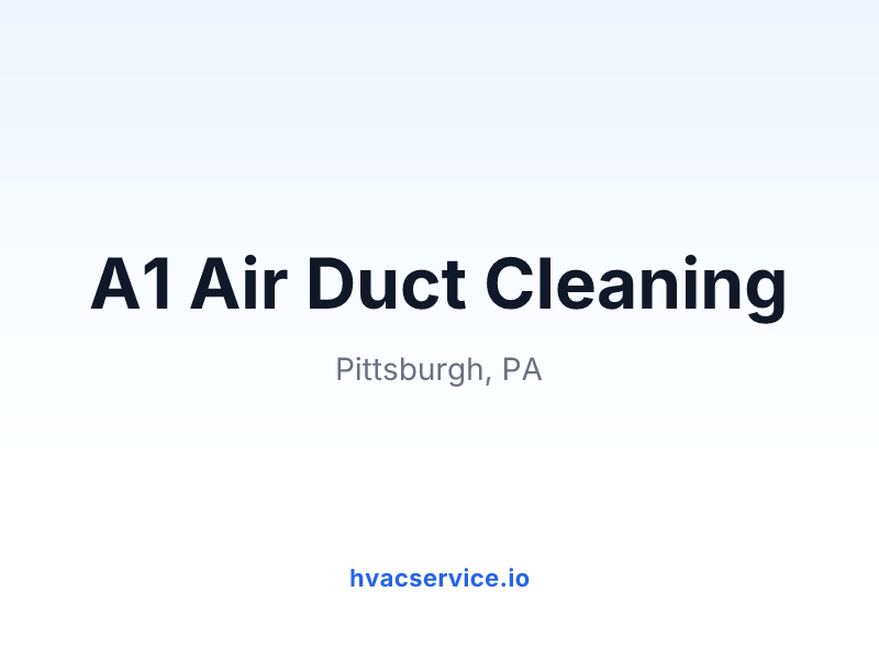 A1 Air Duct Cleaning
