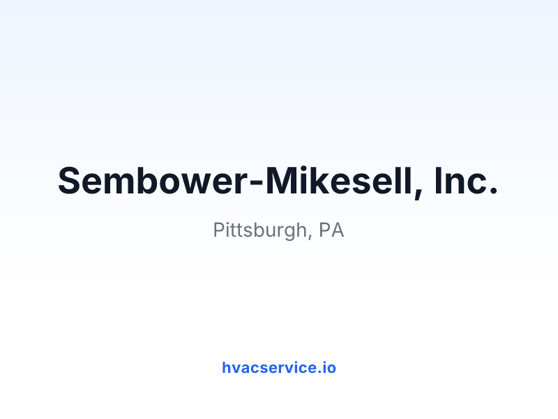 Sembower-Mikesell, Inc.