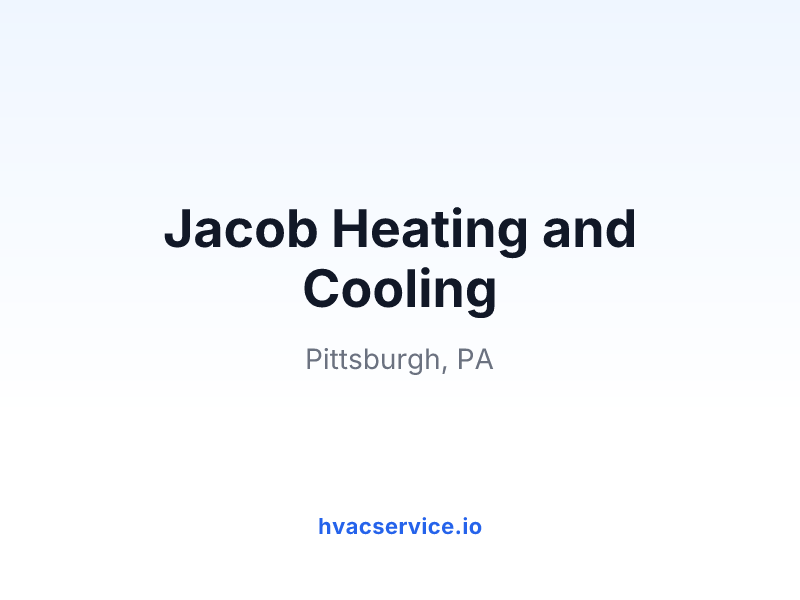 Jacob Heating and Cooling