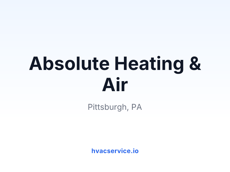 Absolute Heating & Air