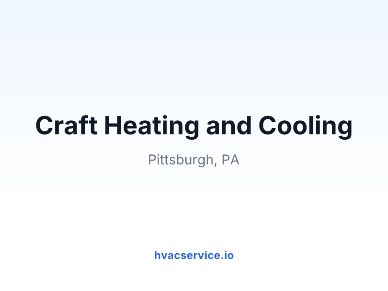 Craft Heating and Cooling