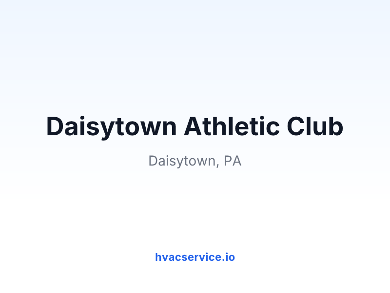 Daisytown Athletic Club