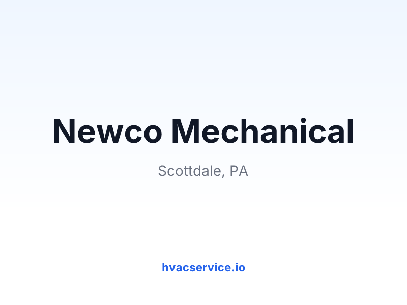 Newco Mechanical