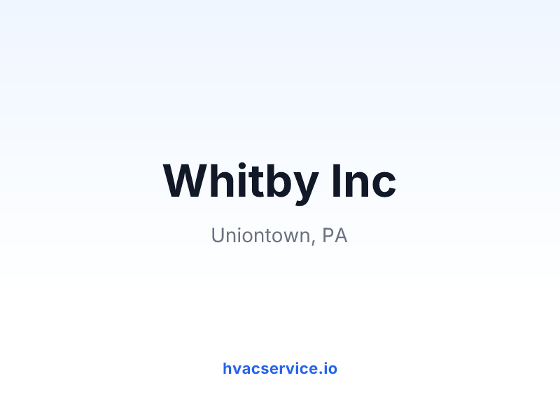 Whitby Inc