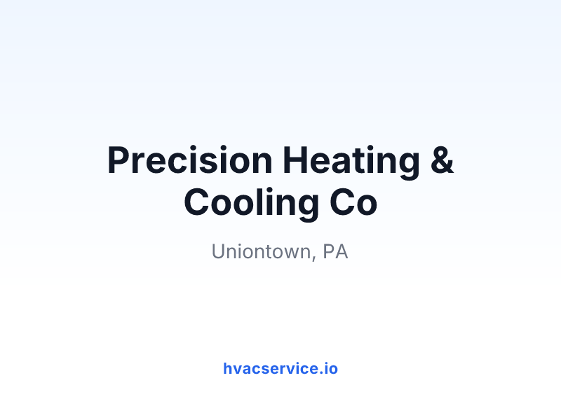 Precision Heating & Cooling Co