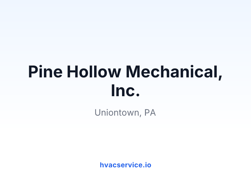 Pine Hollow Mechanical, Inc.
