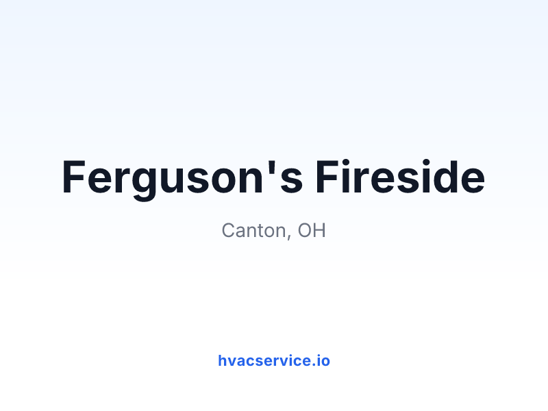 Ferguson's Fireside