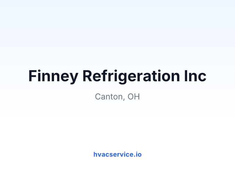 Finney Refrigeration Inc